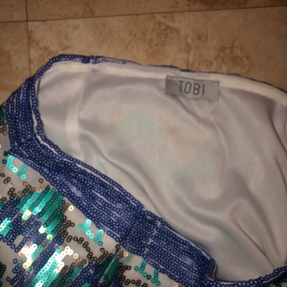 Sequin Aztec / Boho Style Skirt - Picture 5 of 5